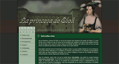Desktop Screenshot of princesadeeboli.com